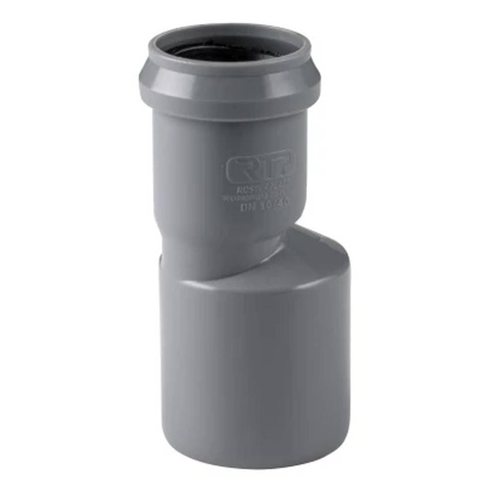 Редукция канализационная RTP 50/40 мм серая НС-1158522