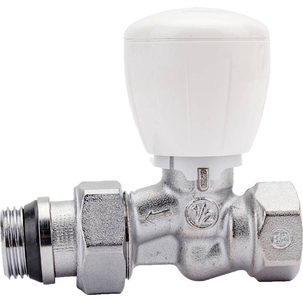 Клапан радиаторный Giacomini R6TG ручной прямой 1/2 R6X033