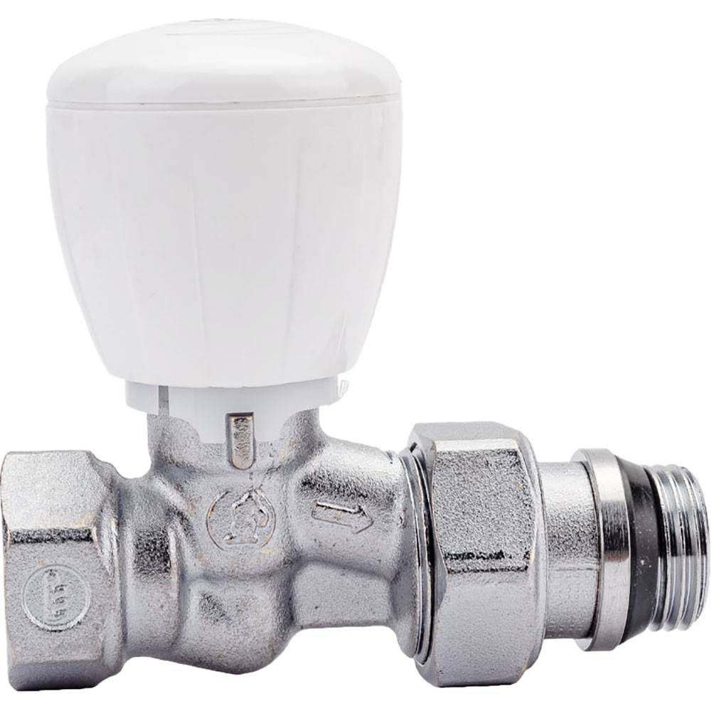 Клапан радиаторный Giacomini R6TG ручной прямой 1/2 R6X033