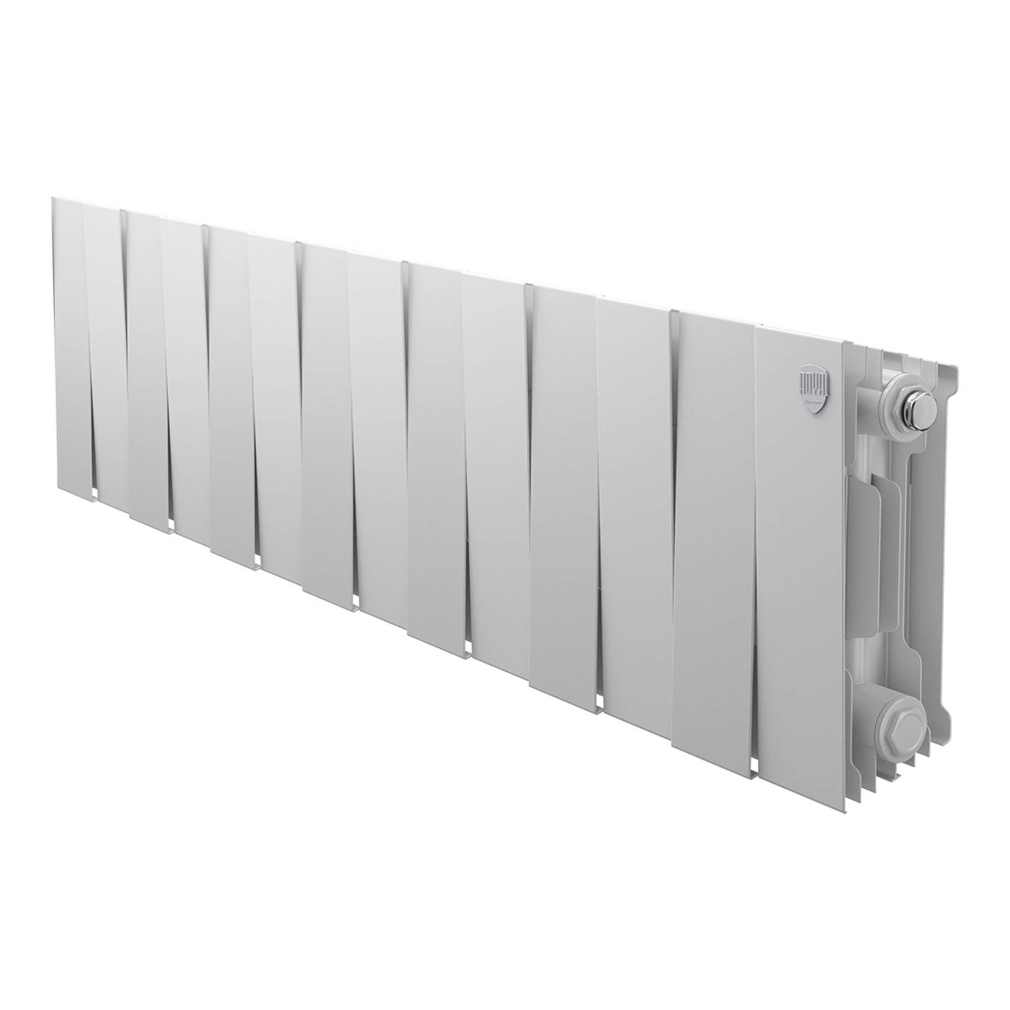 Радиатор биметаллический Royal Thermo PianoForte 200 Белый 14 секций боковое подключение НС-1682301