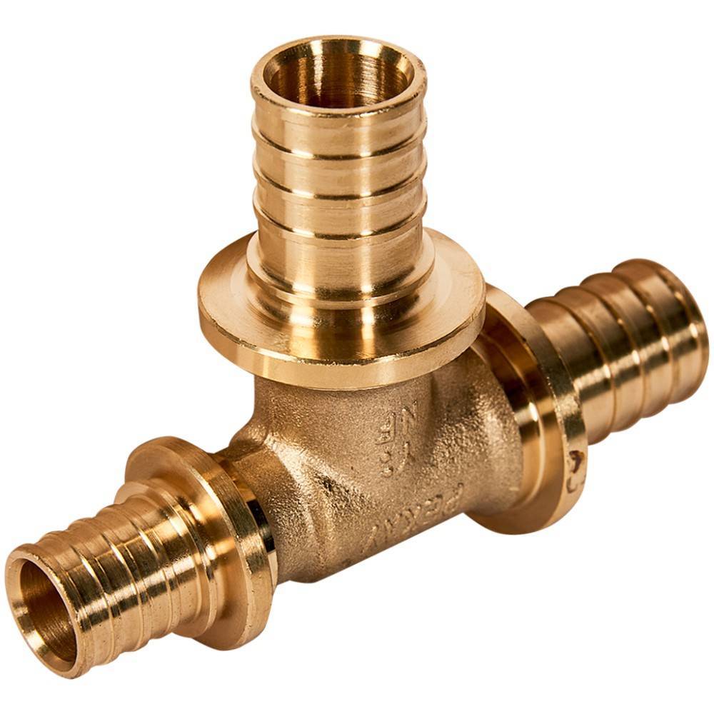 Тройник REHAU RAUTITAN MX с уменьшенным торцевым проходом 25-25-20 11080621001