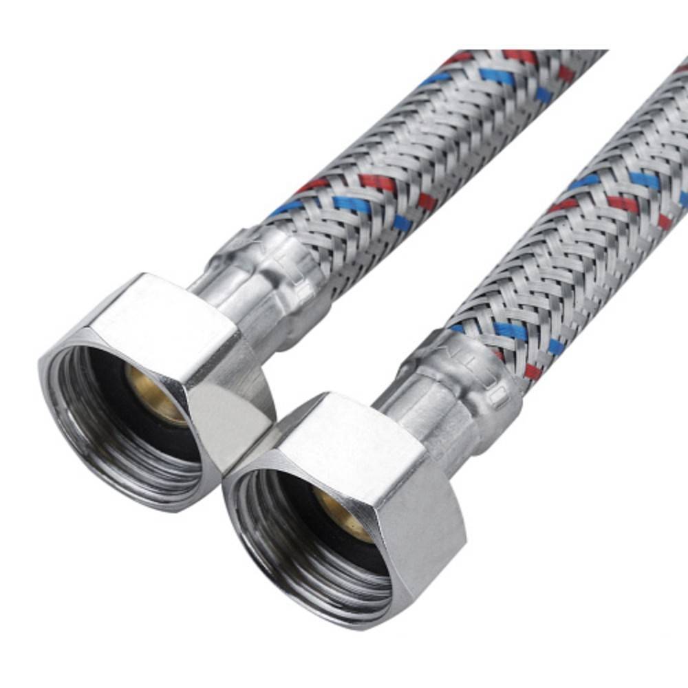 Подводка гибкая для воды СТМ ВВ 1/2 30 см CWFBF030