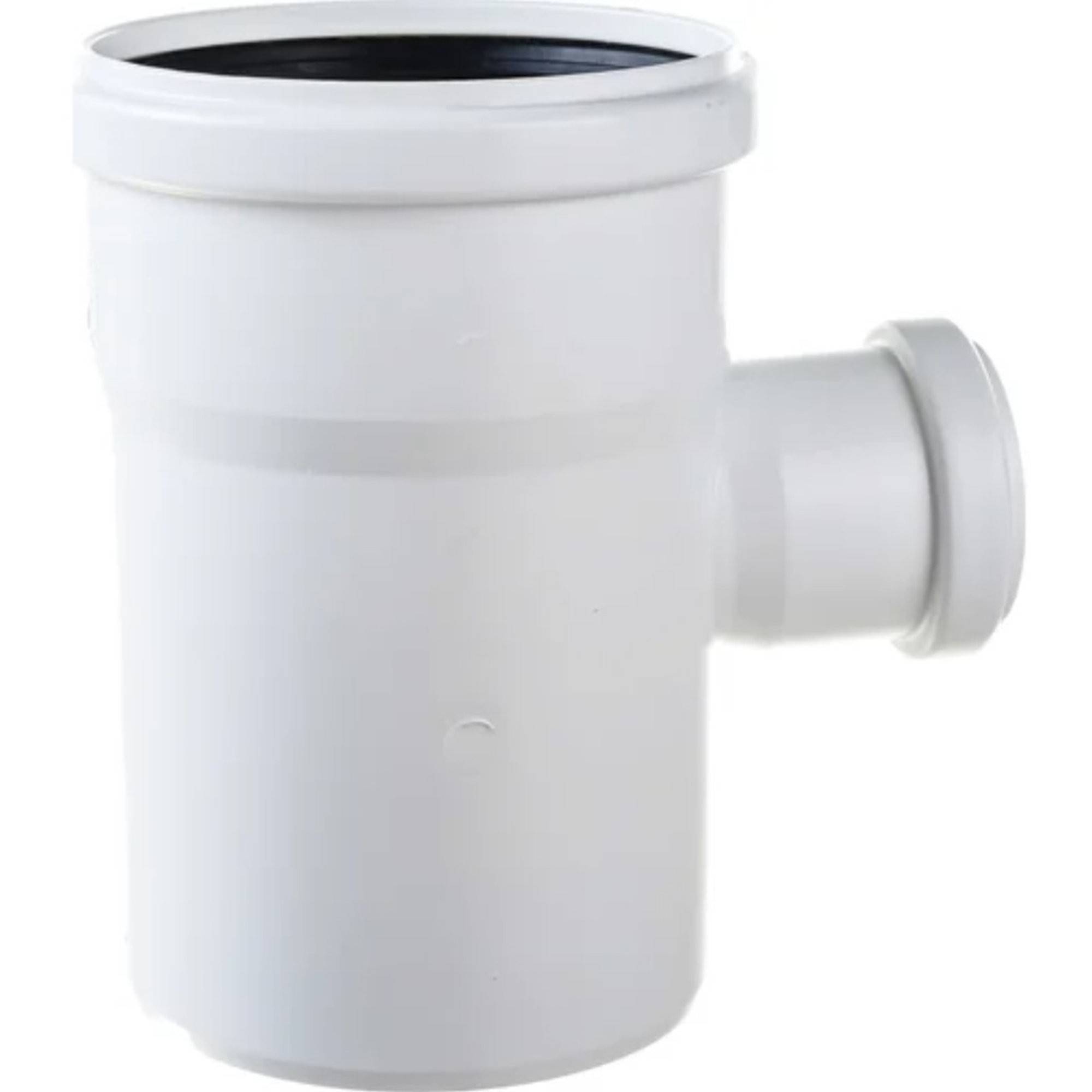 Тройник канализационный Политэк 110х50 мм 87.5° внутренний (50) 201158