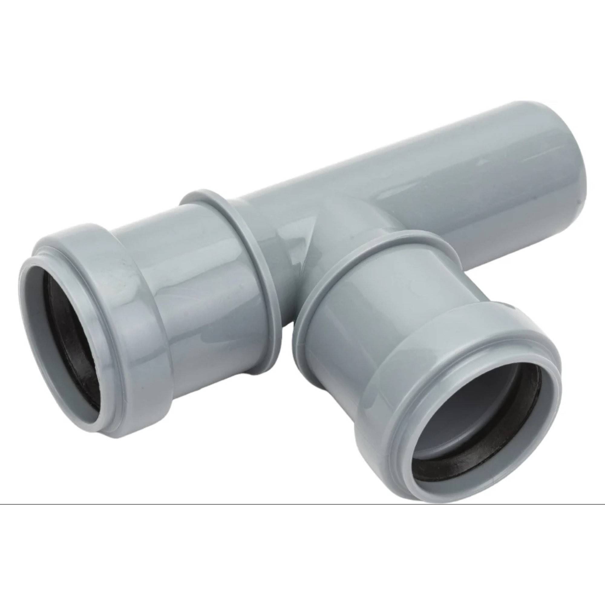 Тройник канализационный Политэк 32х32 мм 87.5° внутренний (40) 203287