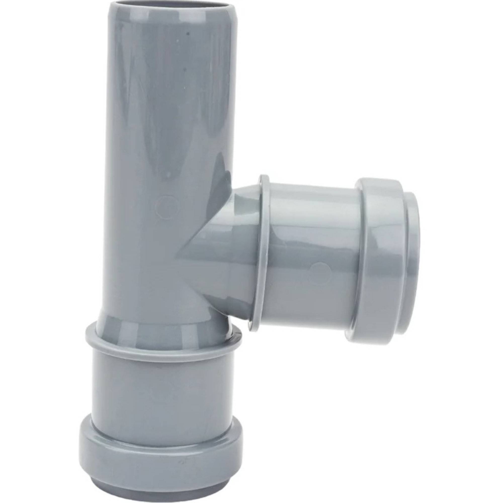 Тройник канализационный Политэк 32х32 мм 87.5° внутренний (40) 203287