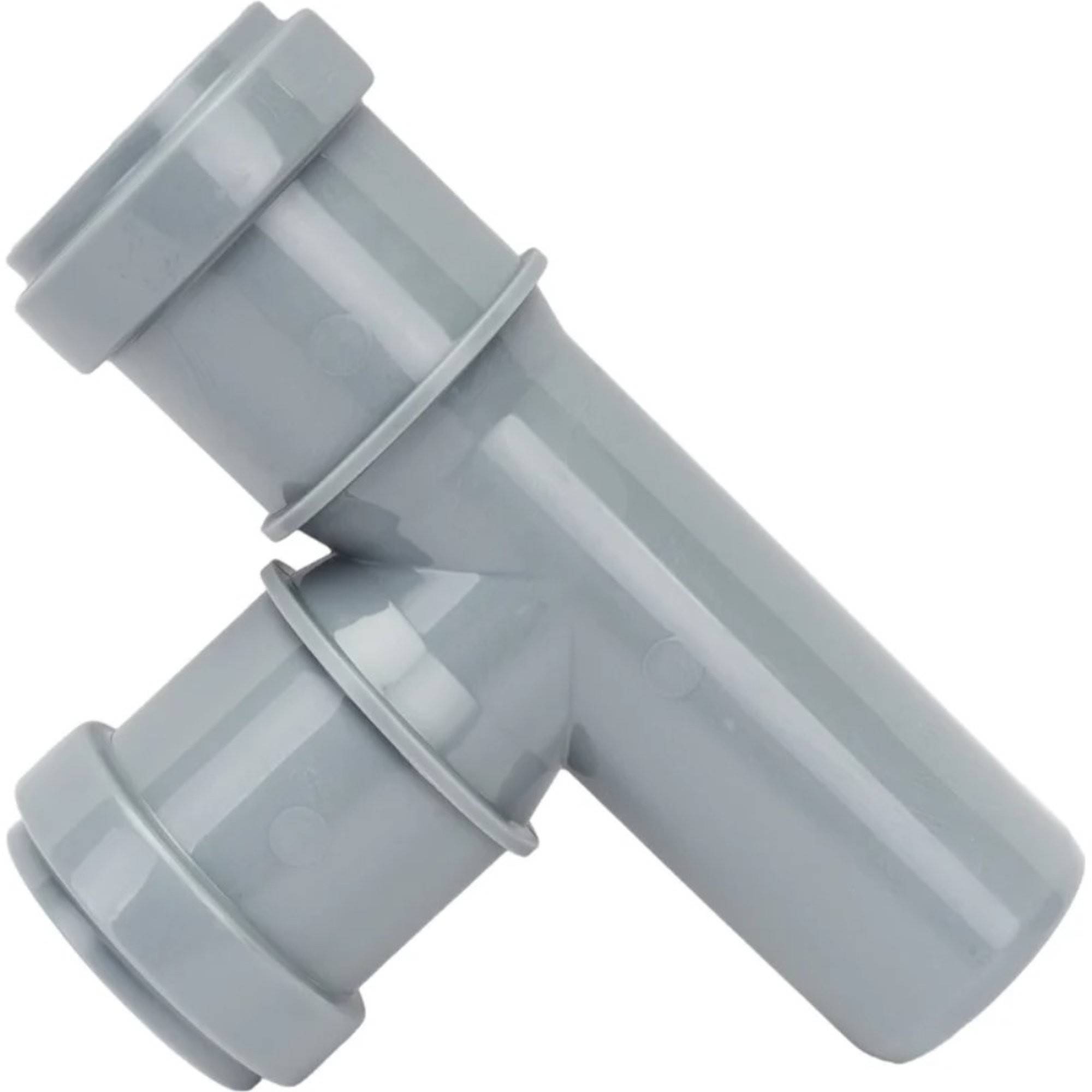 Тройник канализационный Политэк 32х32 мм 87.5° внутренний (40) 203287