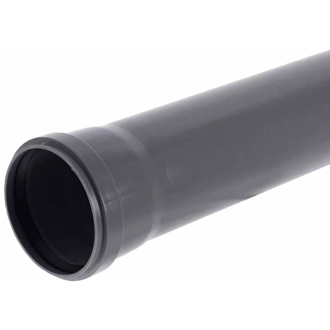 Труба канализационная внутренняя ПОЛИТЭК Эконом 50х1.5х1000 мм 1306968