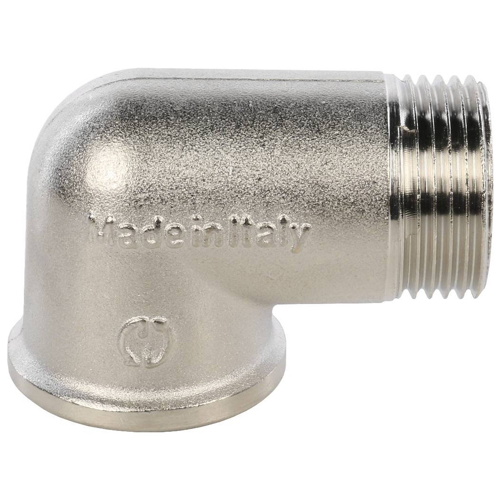 Угольник латунный STOUT 1 ВР/НР никелированный 1254444