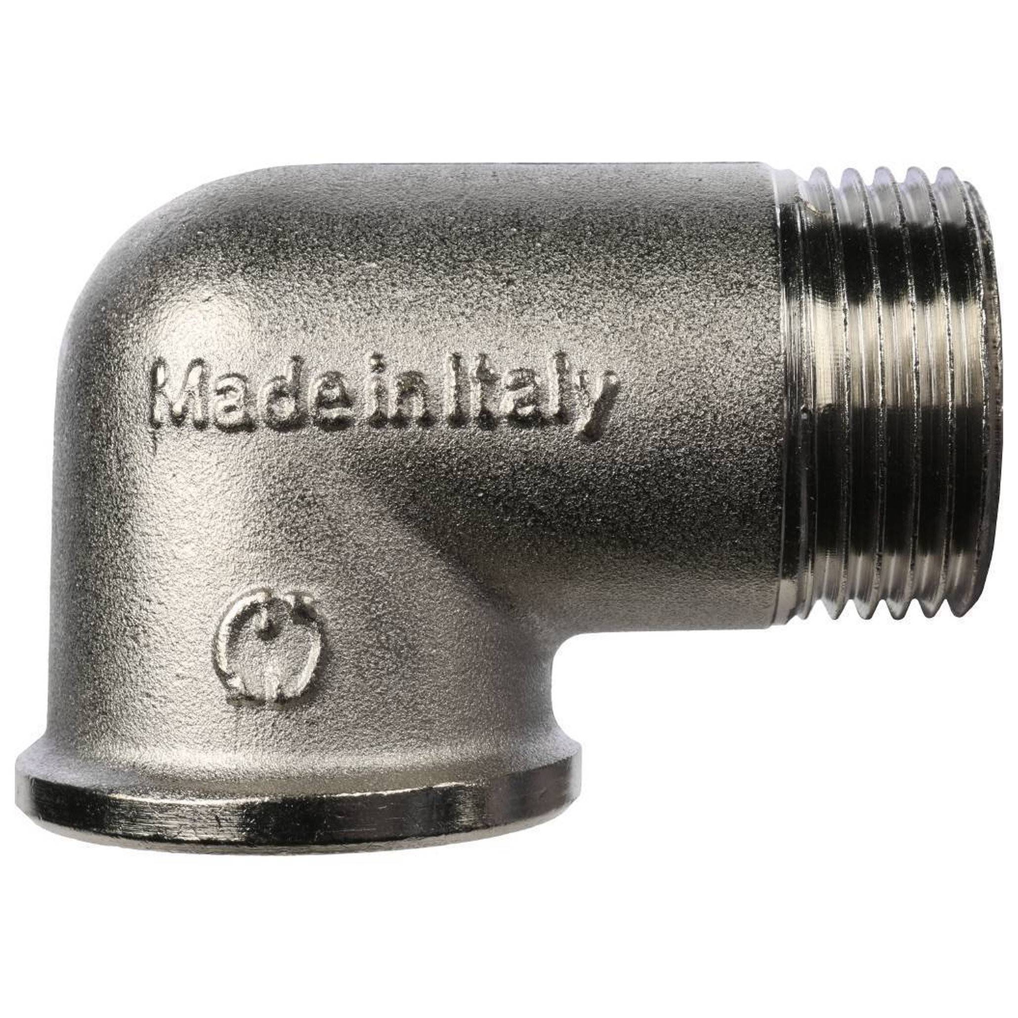 Угольник латунный STOUT 1 ВР/НР никелированный 1254444