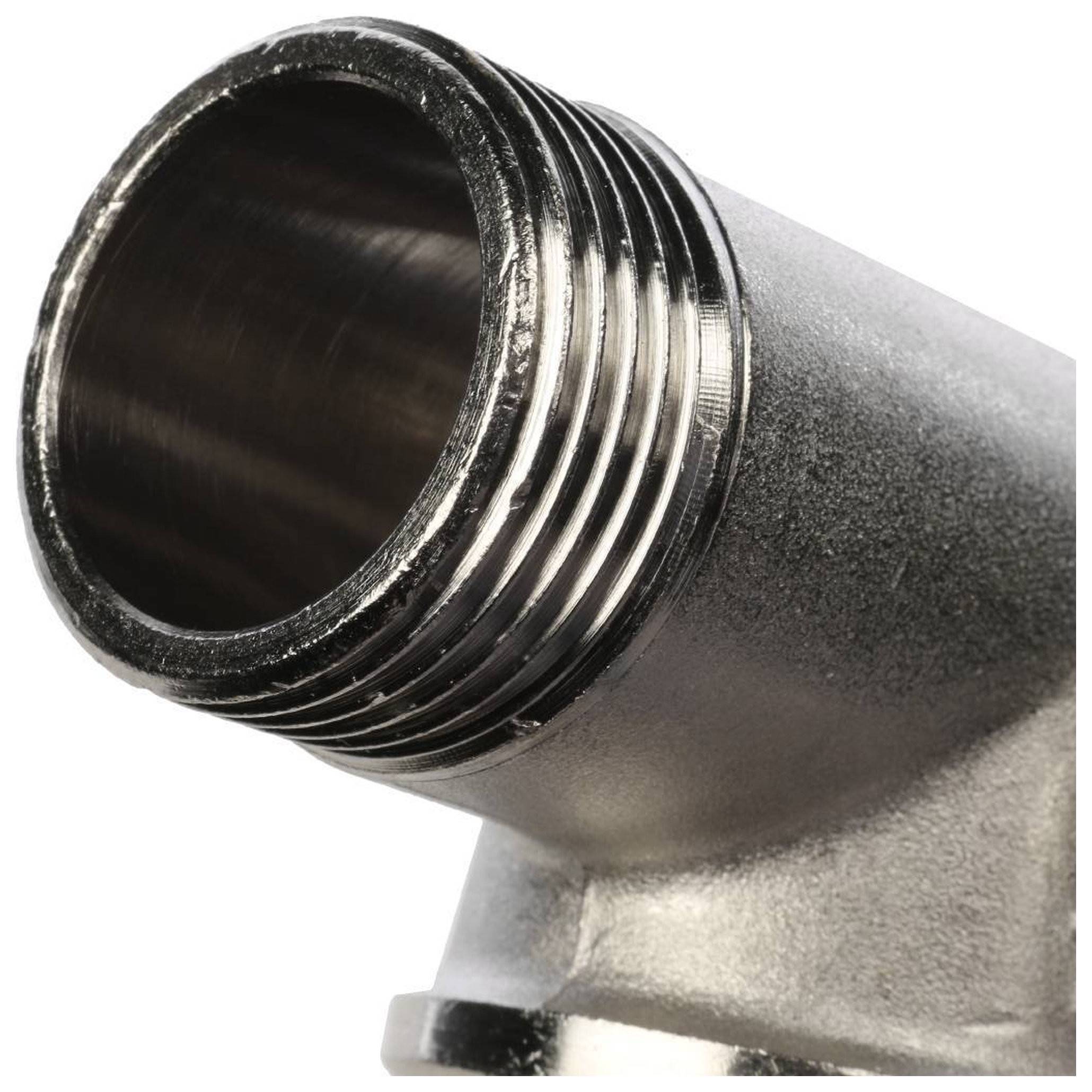 Угольник латунный STOUT 1 ВР/НР никелированный 1254444