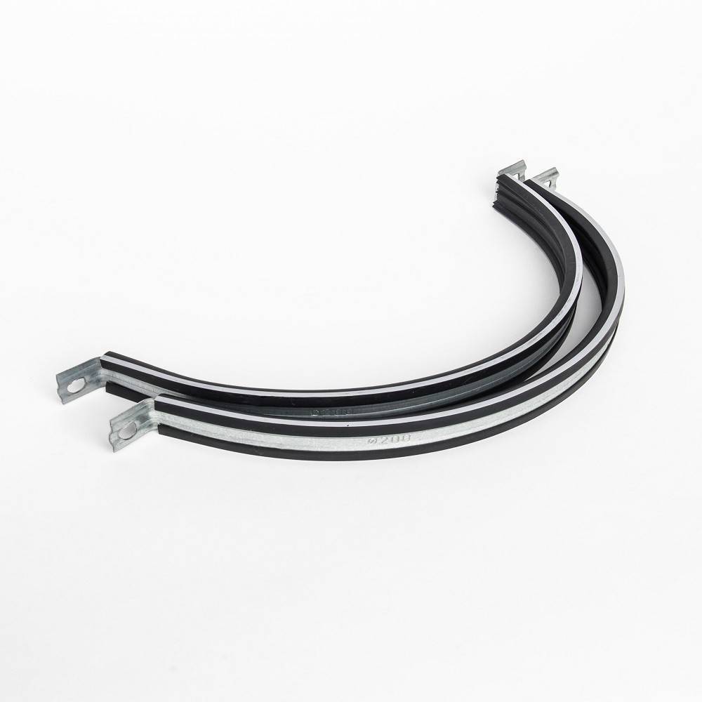 Хомут для воздуховода SHUFT с резиновым профилем 710 мм шпилька НС-1727800