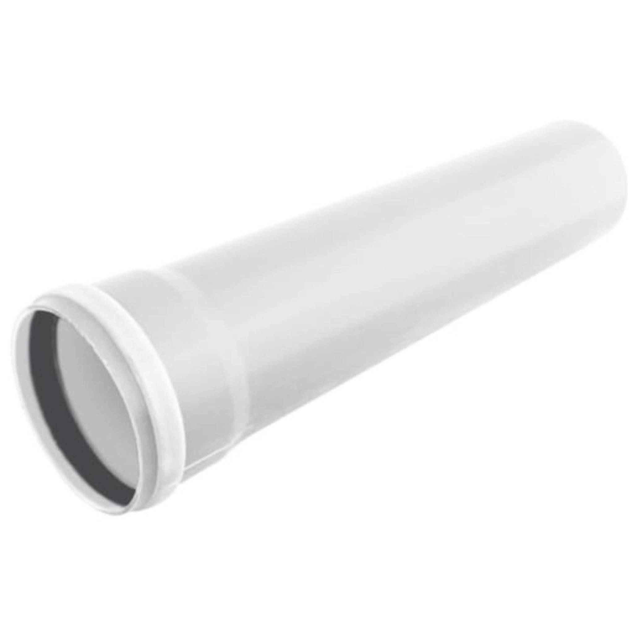 Труба канализационная НПВХ ХЕМКОР ШУМЭКС внутренняя малошумная 110х3.2х1000 мм 1455461