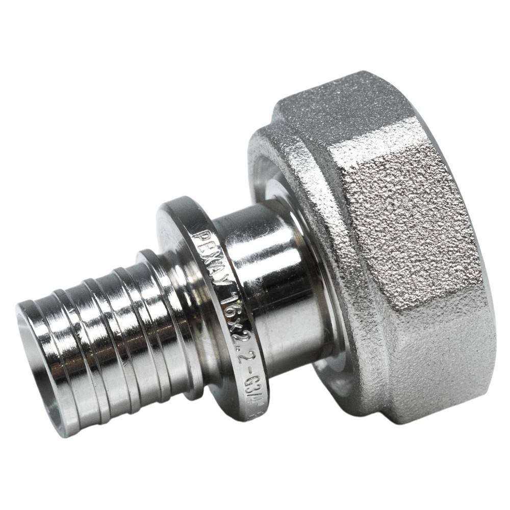 Переходник REHAU RAUTITAN MX 16-G 3/4 на евроконус с накидной гайкой 11691751001