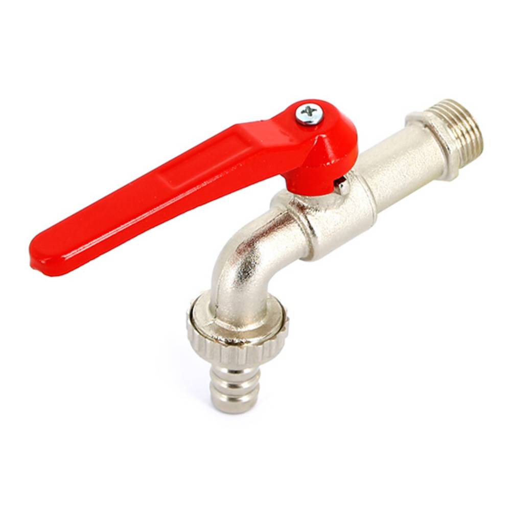 Кран шаровой садовый Uni-Fitt 1/2 НР со штуцером 106L2000