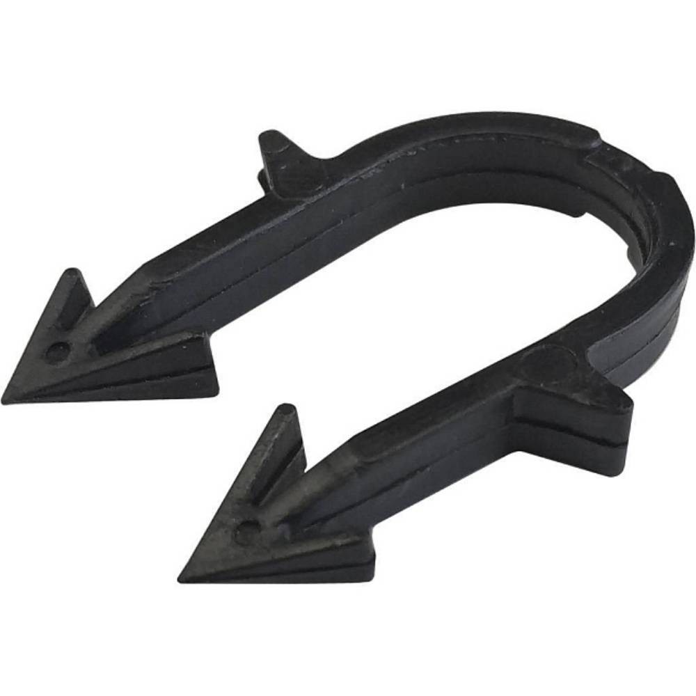 Скоба якорная STOUT для труб 16-20 мм черная SMF-0003-001620