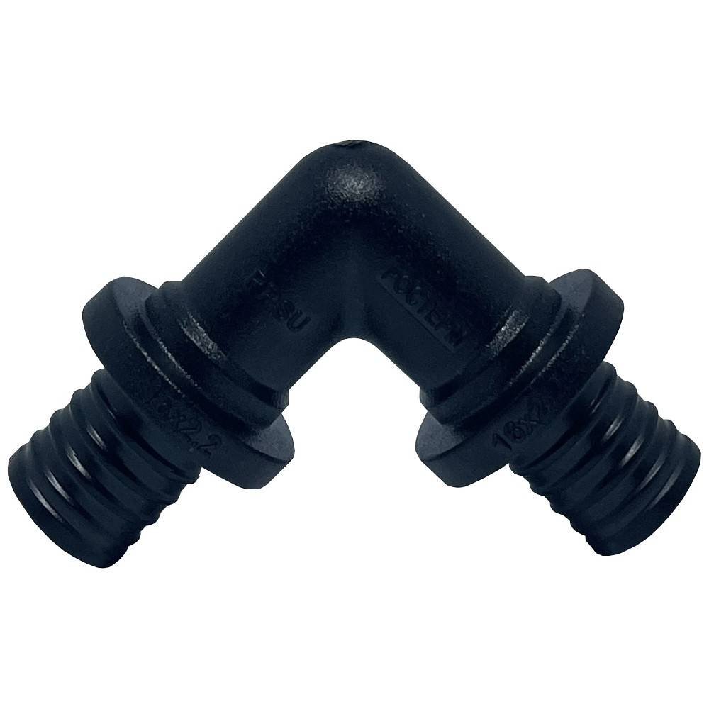 Уголок аксиальный РОСТерм 25 мм 90° латунь 1591718