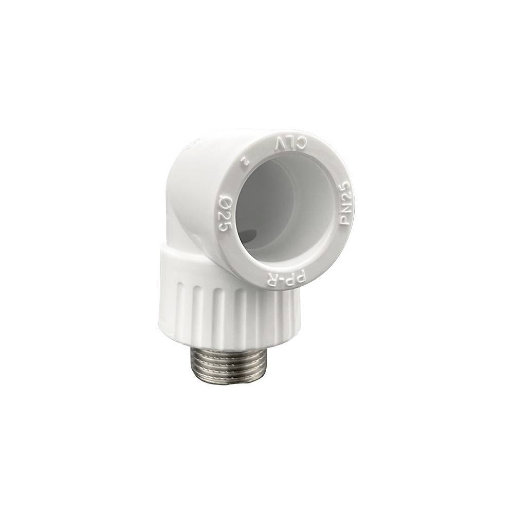 Угольник полипропиленовый РОСТерм PPR комбинированный 25x3/4 НР НС-1517352