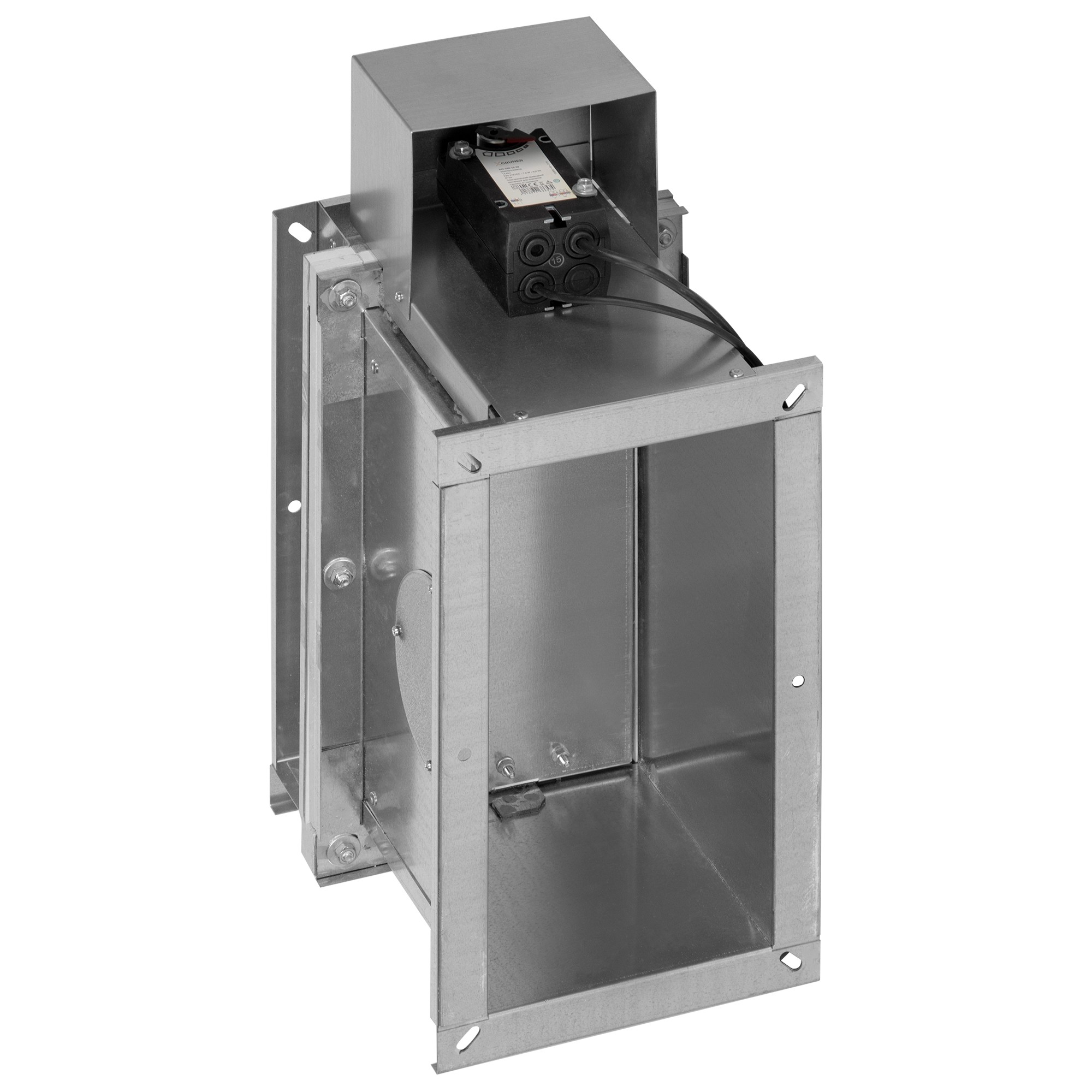 Клапан противопожарный SHUFT SHFDC-90-O 250x250 мм электропривод 230 В SHFDC-90-O-250_250-MB230-0-0-Kk-MC