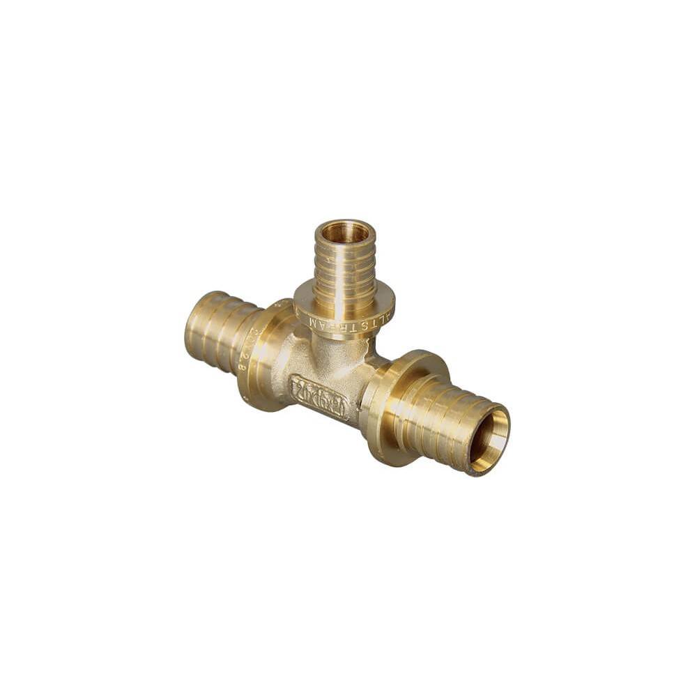 Тройник переходный РОСТерм аксиальный латунь 20х16х16 мм 1010201616