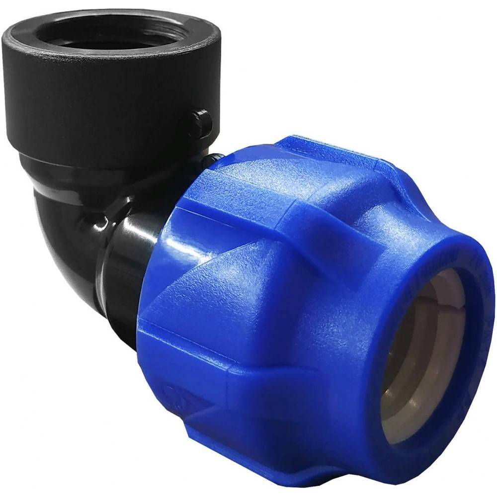 Отвод компрессионный VALFEX 25 мм х 1 внутренняя резьба 1425682