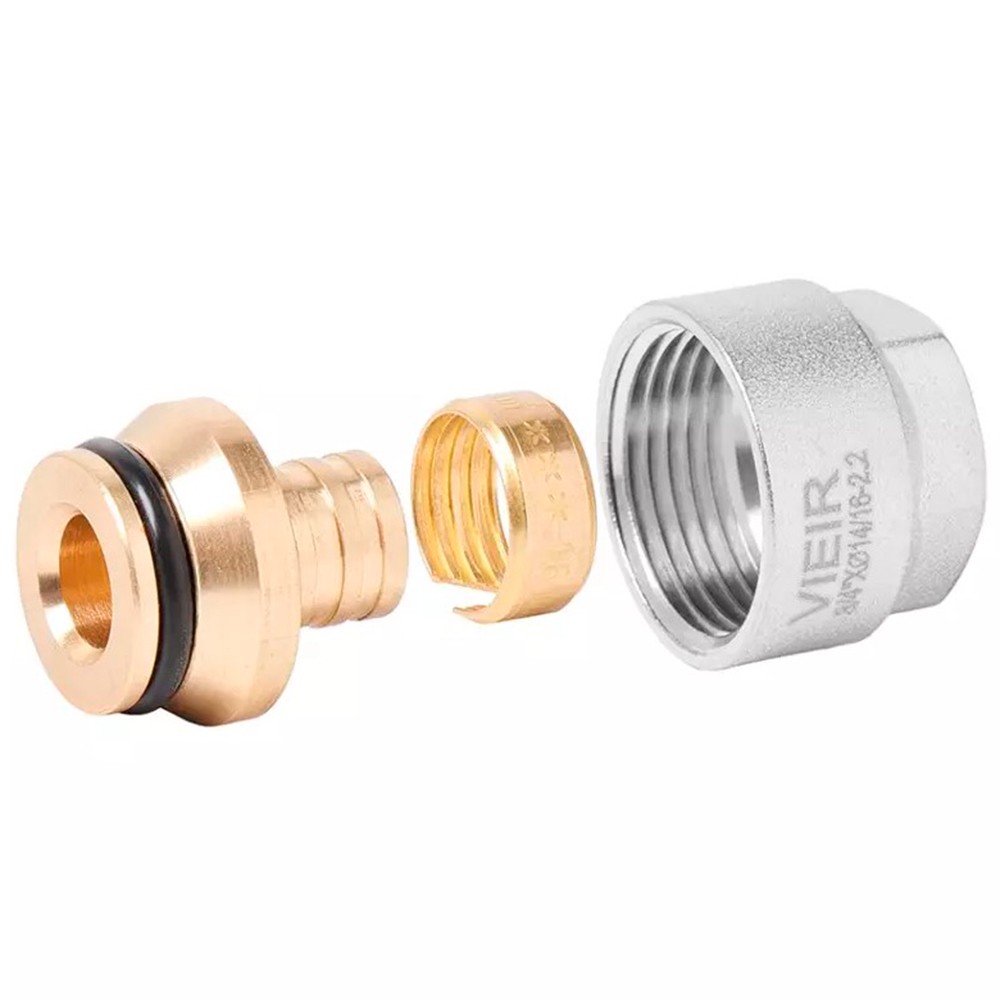 Евроконус VIEIR для труб PEX/AL/PEX 16x2.2 мм - 3/4 VR1622C