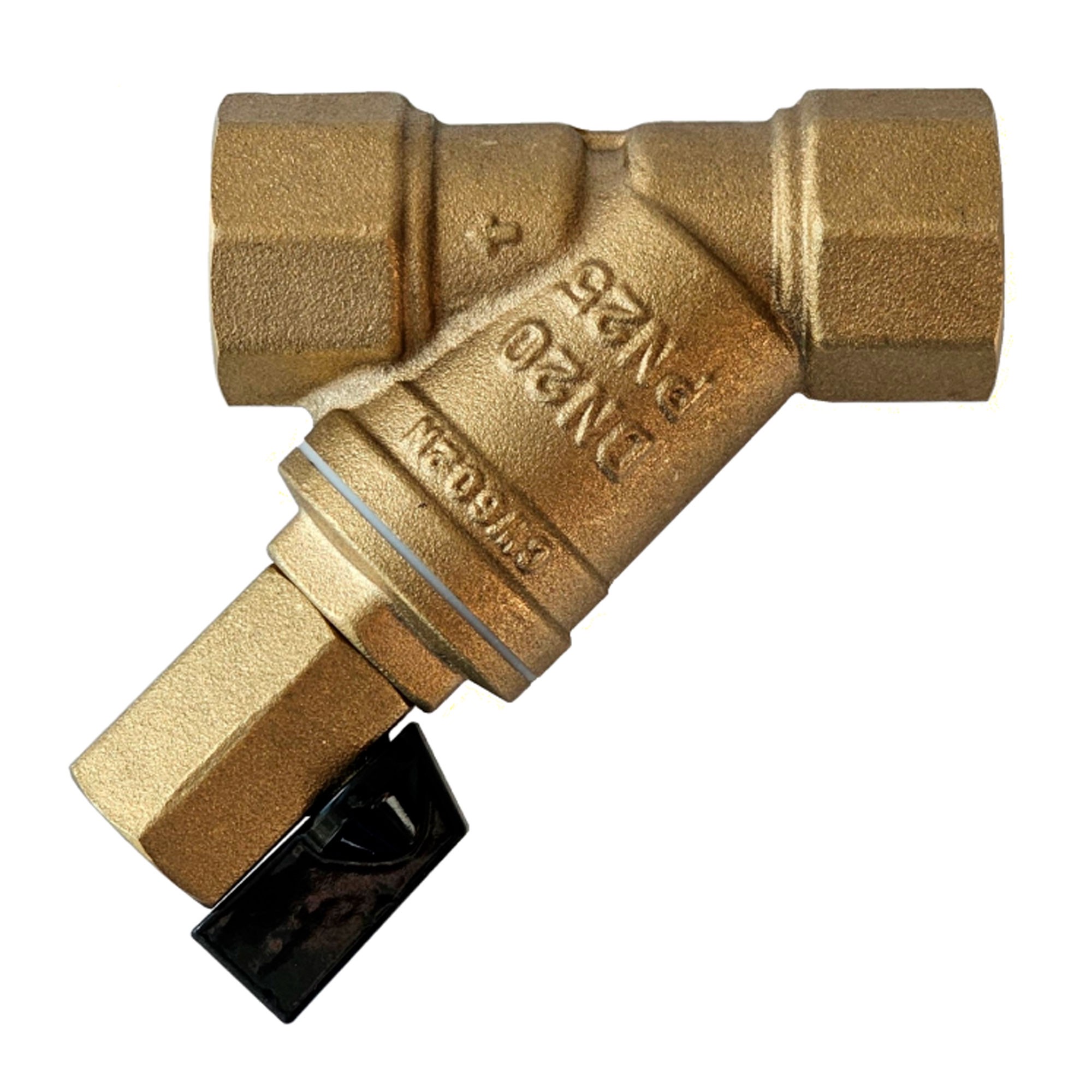 Фильтр сетчатый Ридан FVR-DR DN 40 PN 25 со сливным краном НС-1604094