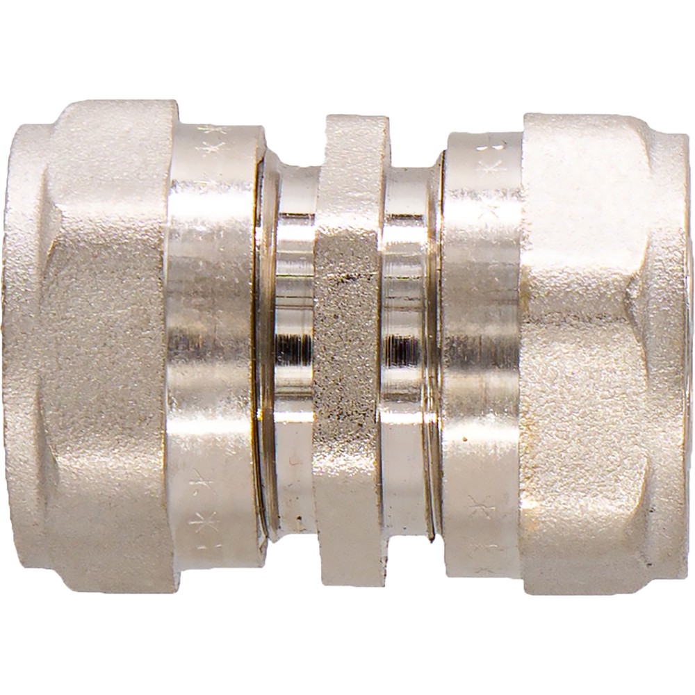 Муфта соединительная CTM 16х16 мм обжимная для металлопластиковых труб CC001616