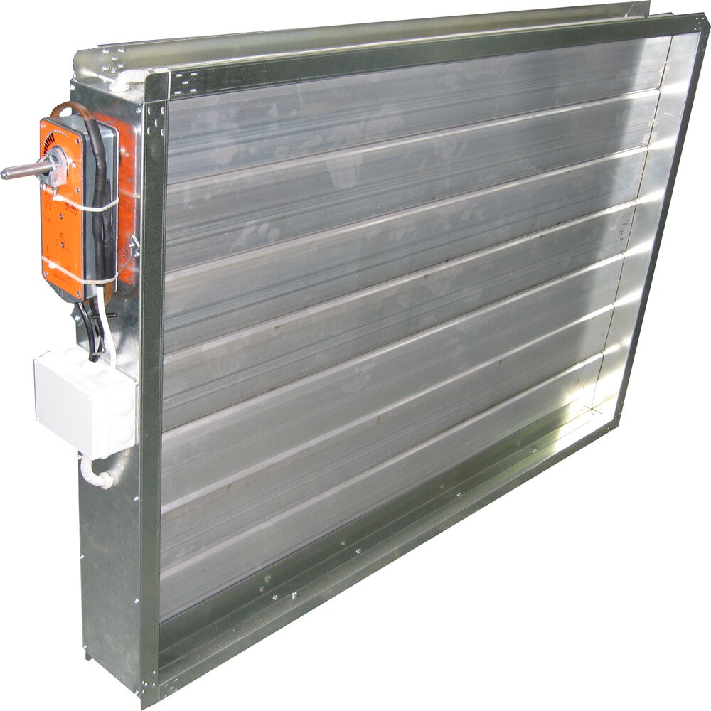 Заслонка утепленная взрывозащищенная VKT VKZ(G) 400x200 площадка 180 VKZ(G) 400x200