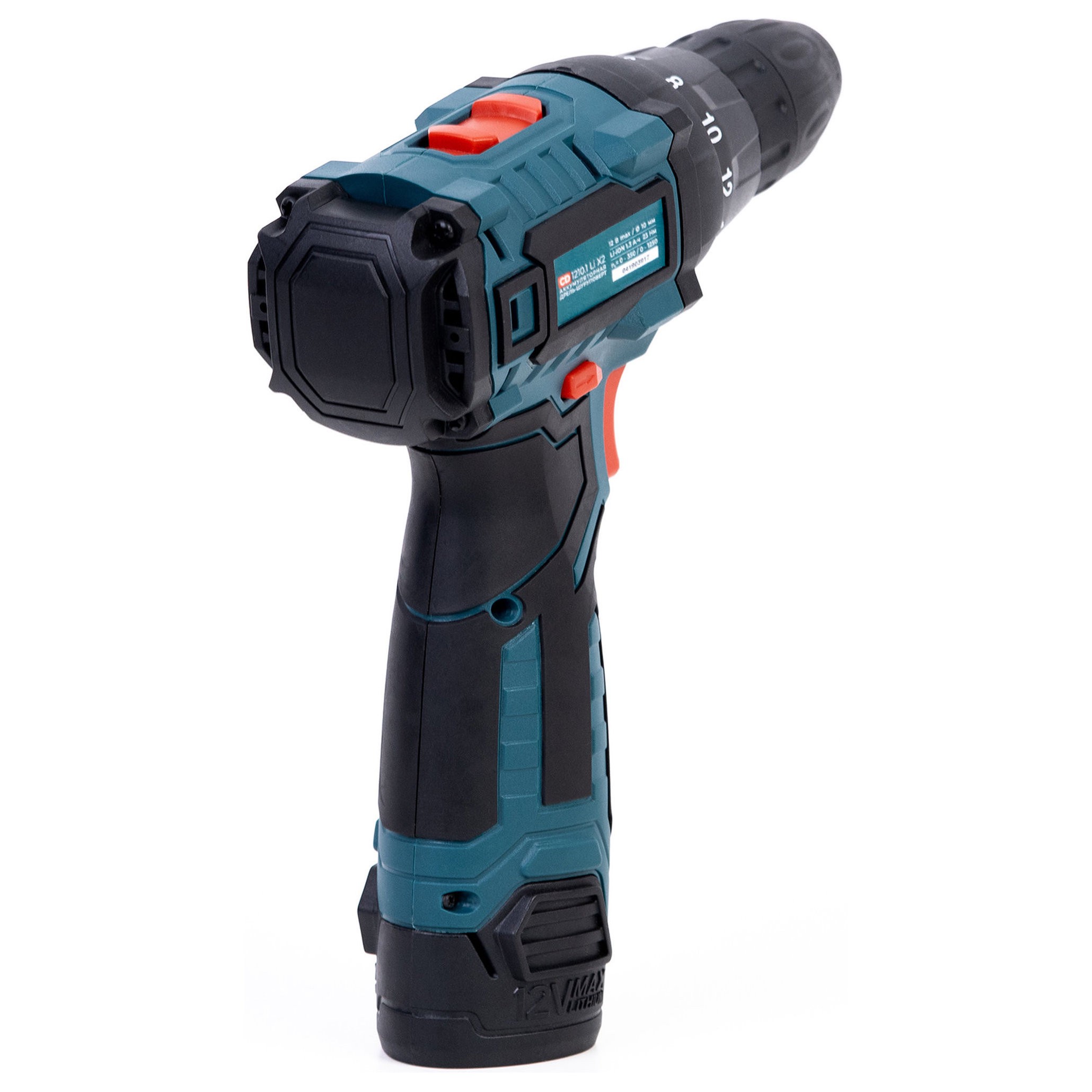 Дрель-шуруповерт аккумуляторная ALTECO CD 1210.1 Li X2 12 В CD 1210.1 Li X2