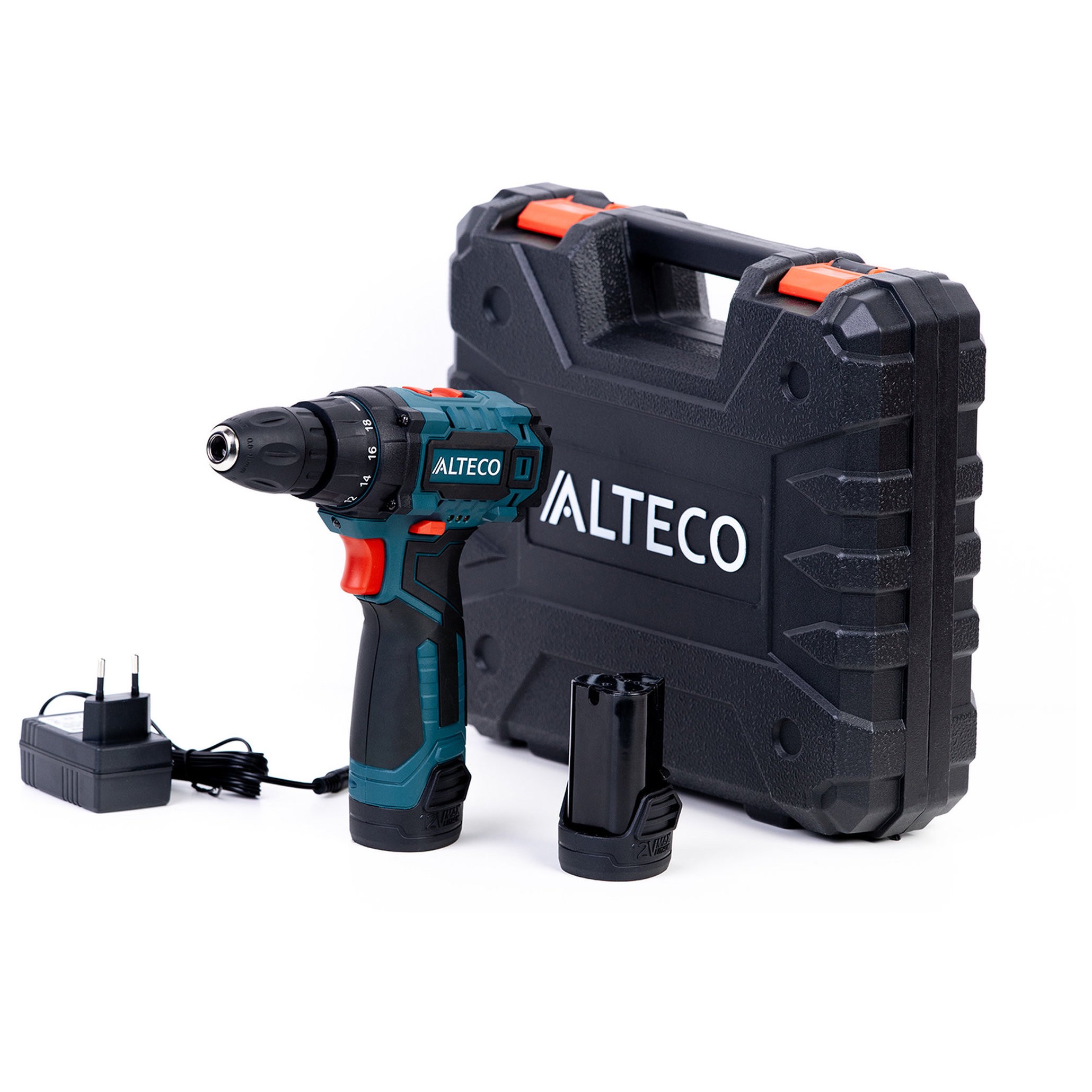 Дрель-шуруповерт аккумуляторная ALTECO CD 1210.1 Li X2 12 В CD 1210.1 Li X2