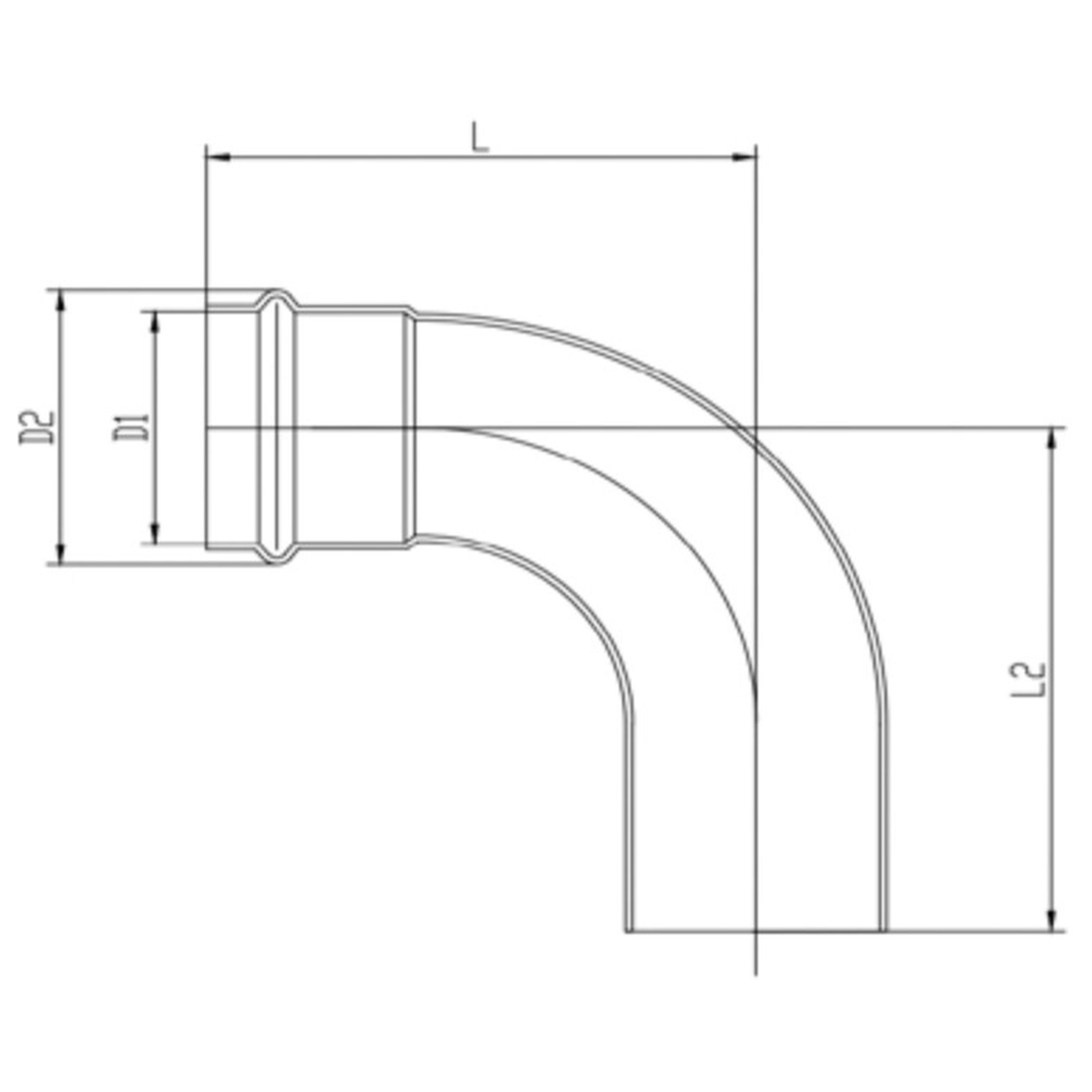 Уголок 90° пресс VIEIR VER-PRO нержавеющая сталь 18 мм VSS90-18