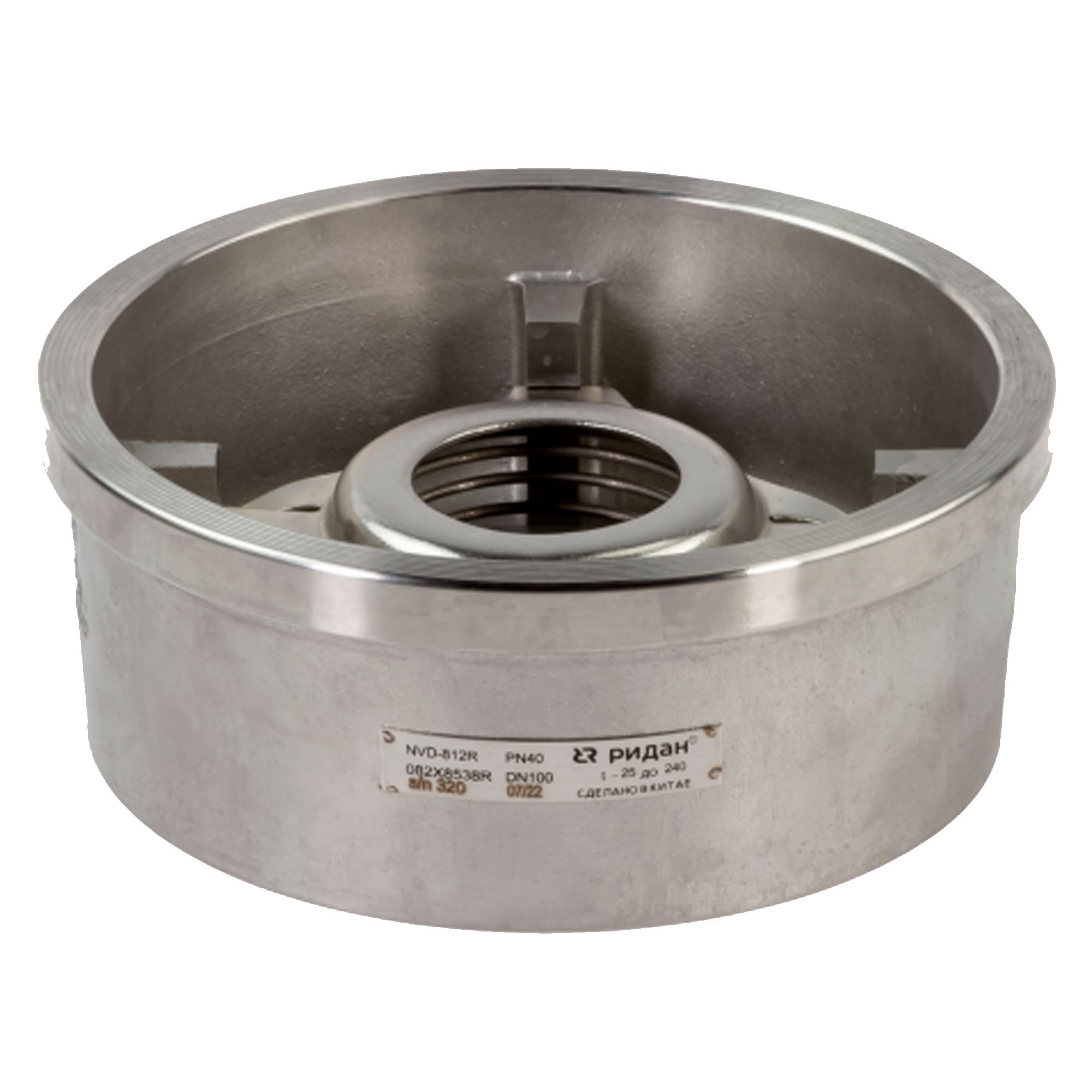 Клапан обратный межфланцевый Ридан NVD-812R DN25 PN40 065B7522R