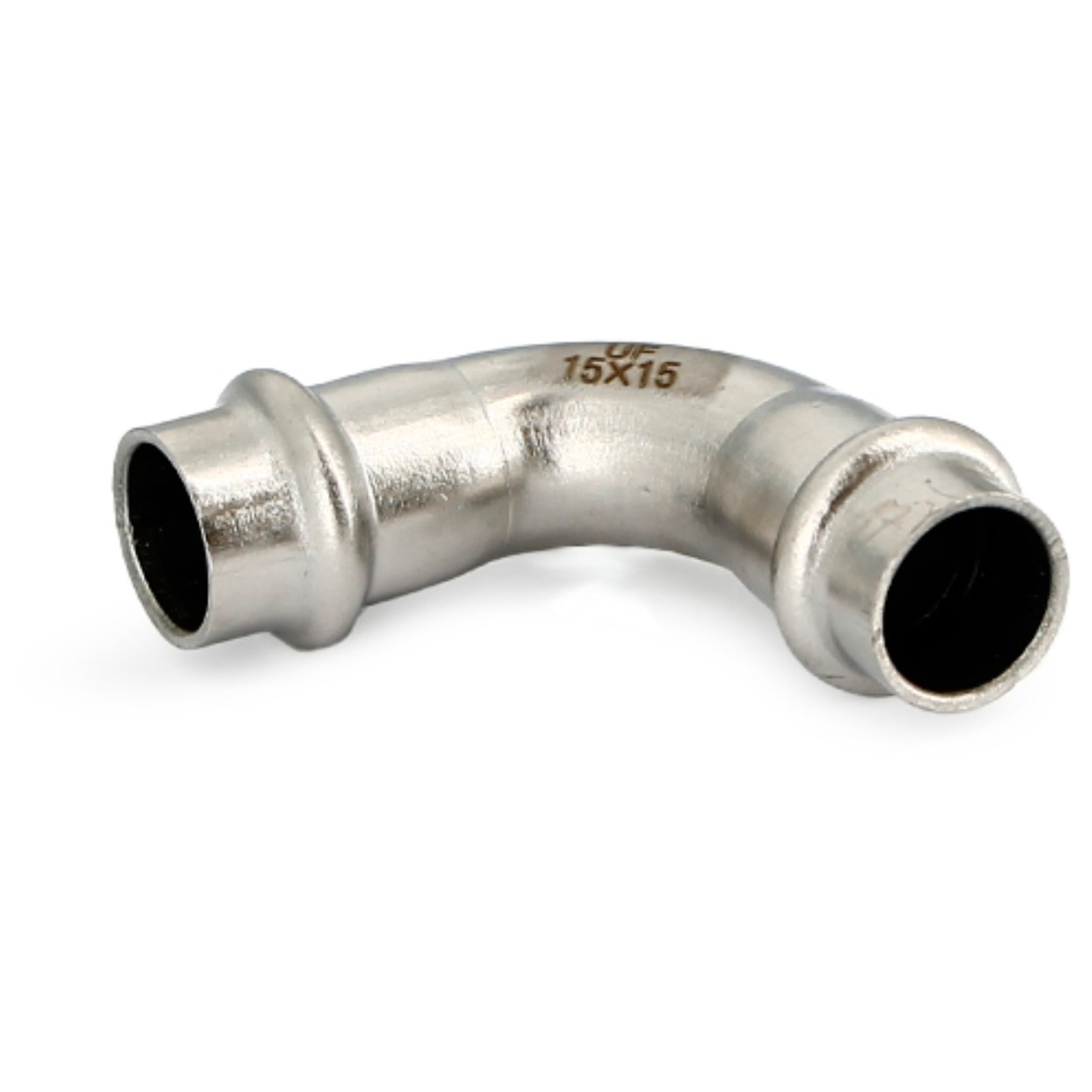 Угольник пресс Uni-Fitt 22 мм нержавеющая сталь 1610251