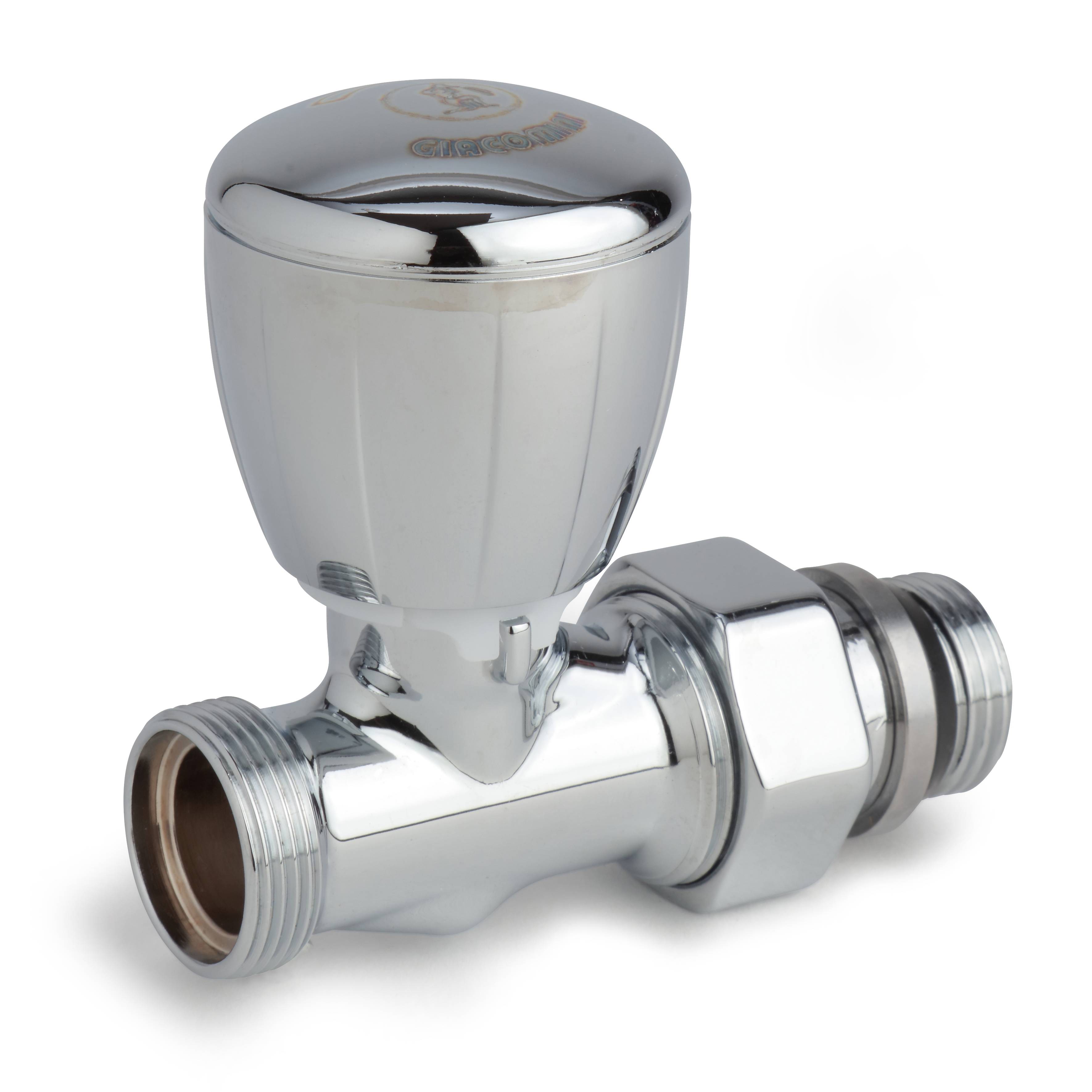 Клапан термостатический Giacomini прямой для полотенцесушителя 1/2 x 16 T432CX003