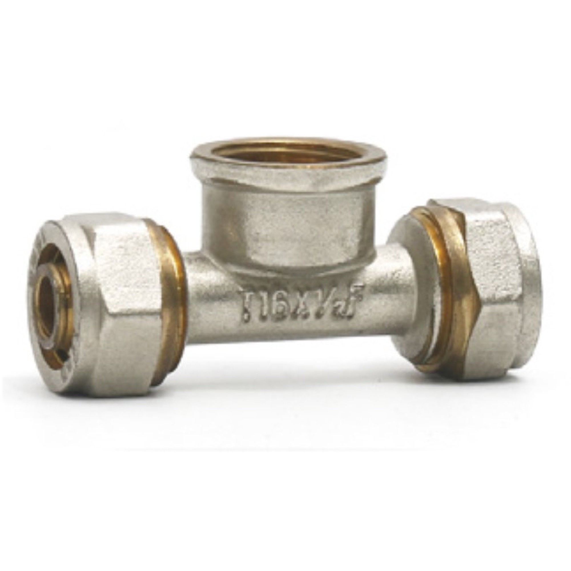 Тройник цанговый VIEIR 20 х 3/4 дюйма ВР х 20 MPTF204