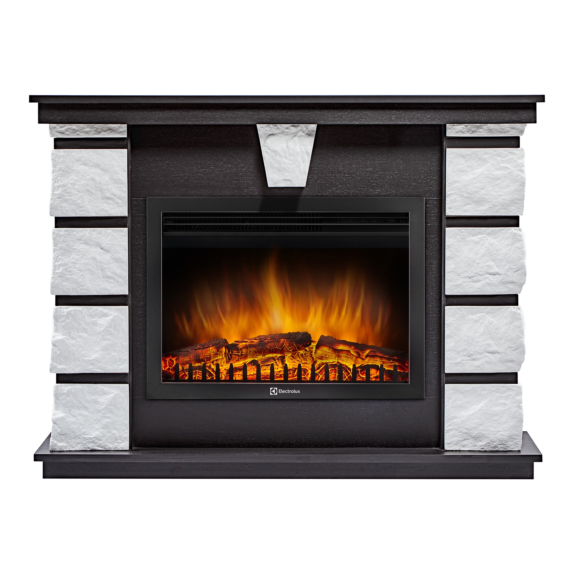 Каминокомплект Electrolux Excalibur 25 камень белый с очагом EFP/P-2520LS N 1721353