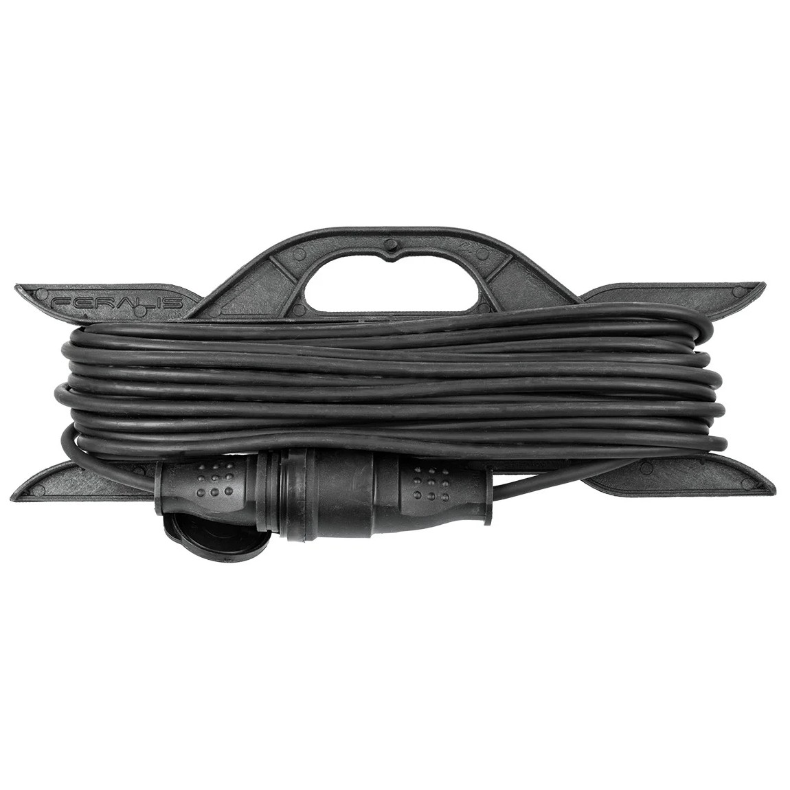 Удлинитель-шнур силовой на рамке TDM ELECTRIC Народный 1 гнездо 20 м каучук SQ1307-0232