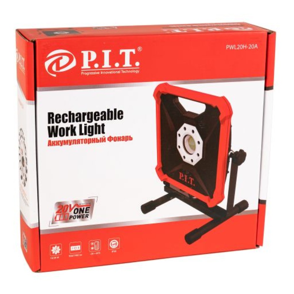 Фонарь аккумуляторный P.I.T. PWL20H-20A Solo 20 В 1900 лм PWL20H-20A