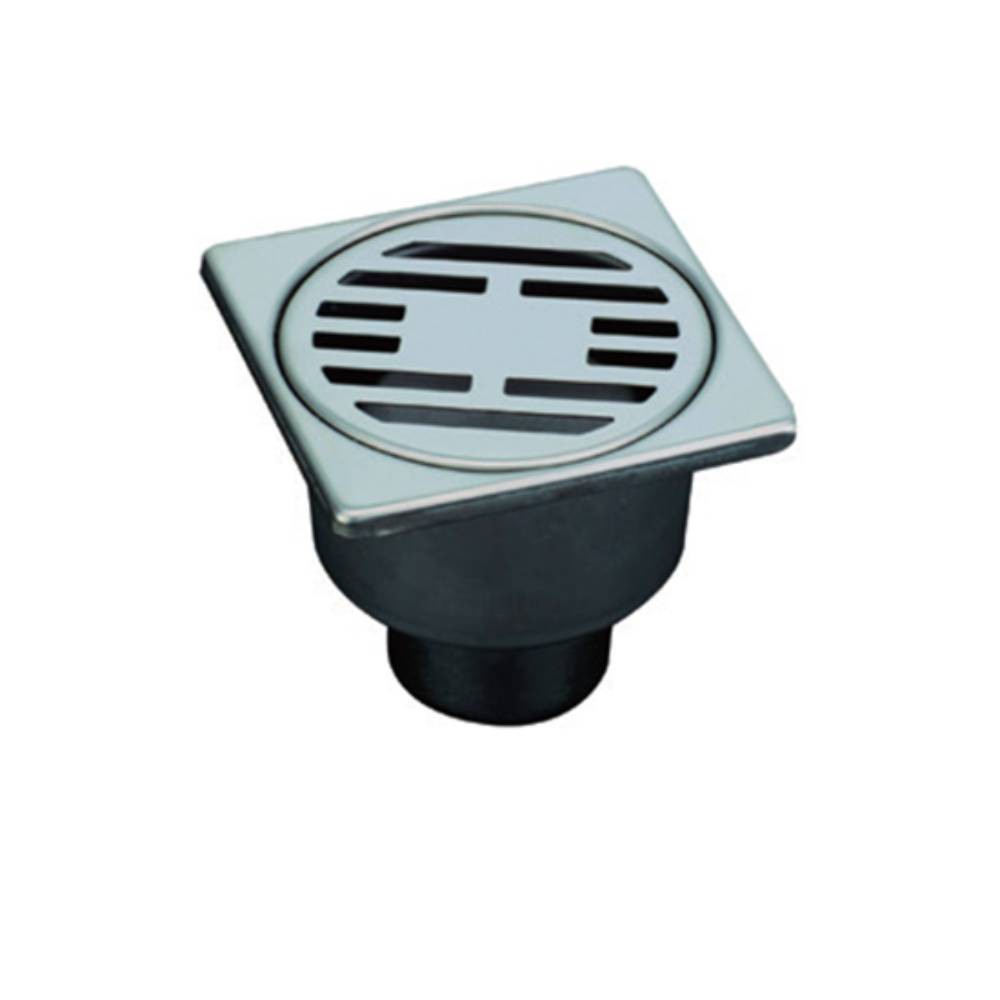 Трап душевой VIEIR с сухим затвором вертикальный 100х100 мм VERA10S