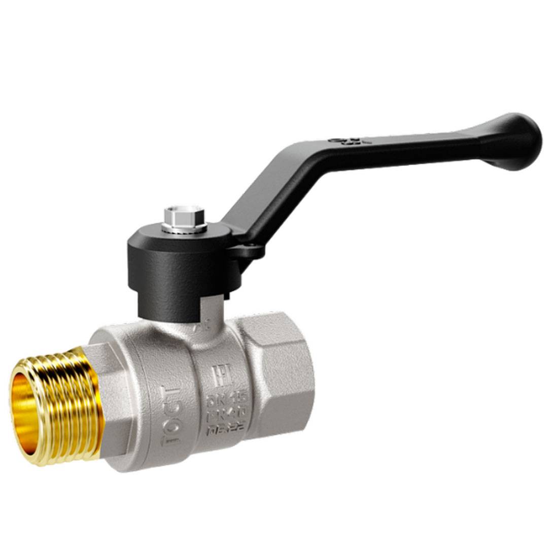 Кран шаровой LD Pride 47.32.В-Н.Р Ду 32 Ру 25 вн-нр рычаг 47.32.В-Н.Р