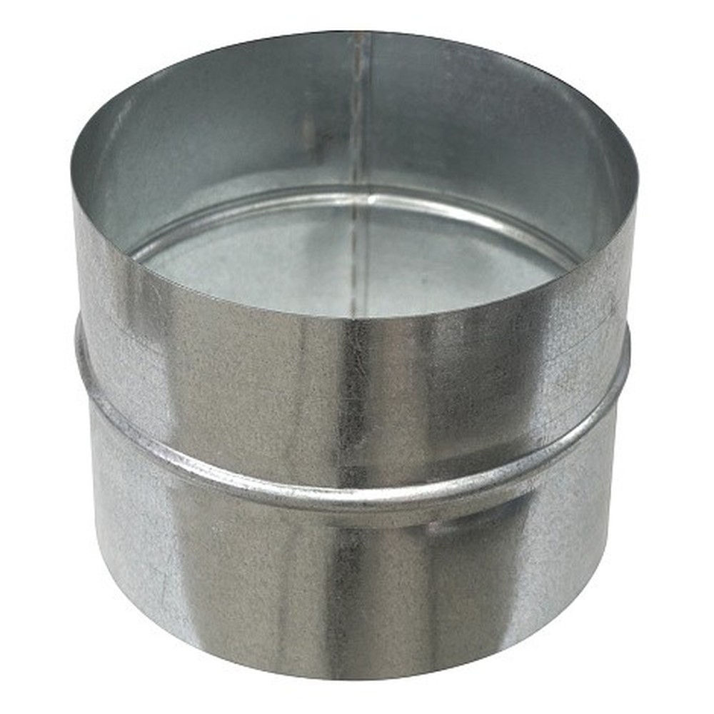 Ниппель круглый ЭРА 100 мм оцинкованная сталь для воздуховодов НС-1073512