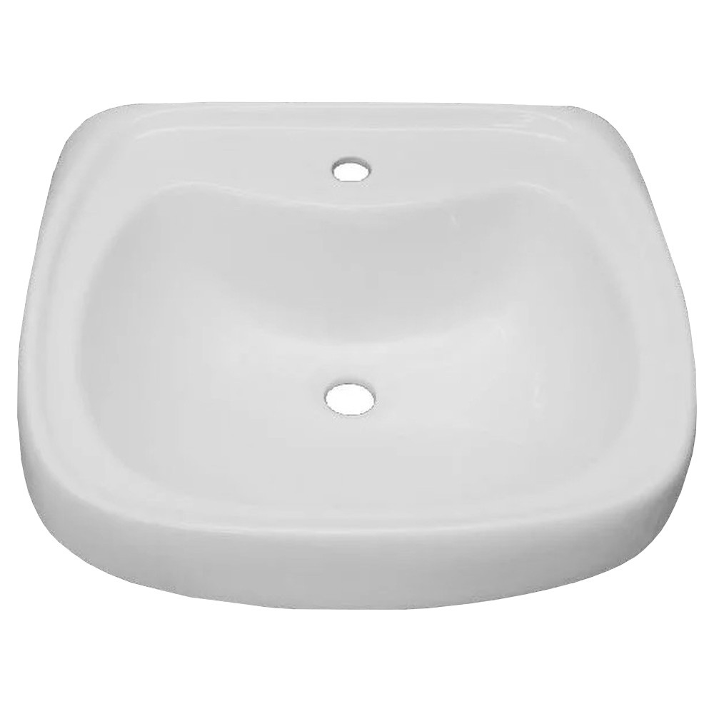 Умывальник подвесной Лобненский стройфарфор Водолей 57 с отверстием под смеситель 10/1/5/1-20