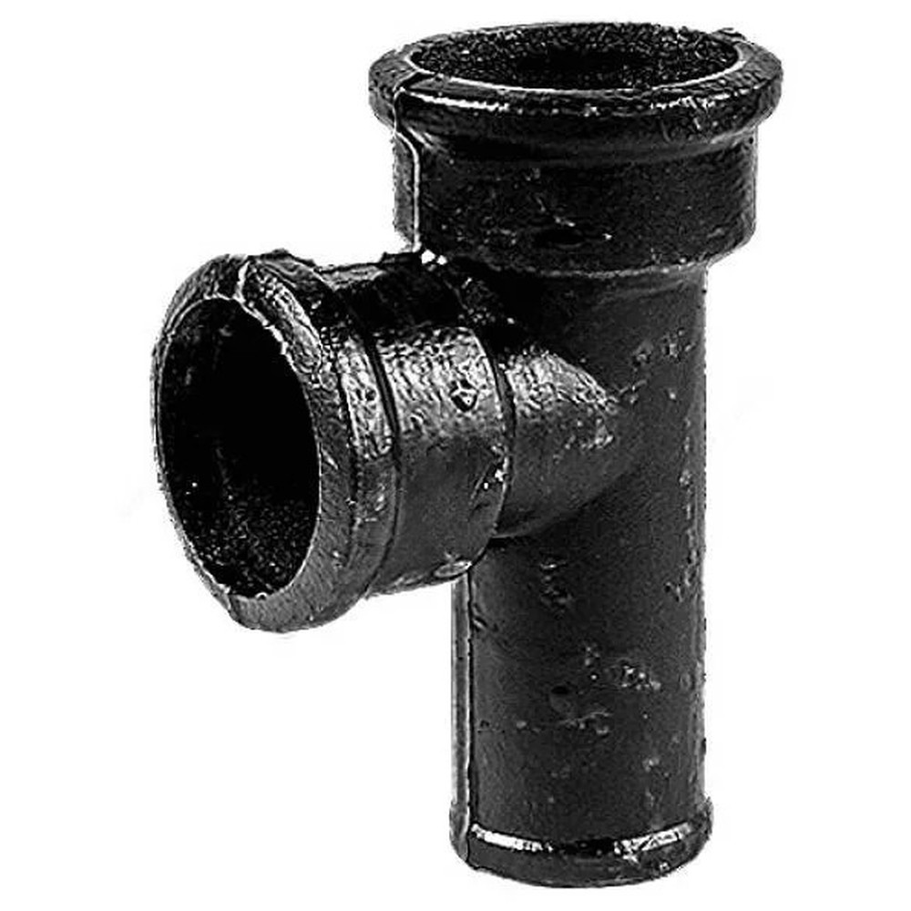 Тройник канализационный чугунный прямой Ду 150х100 90° ГОСТ 6942-98 1733987