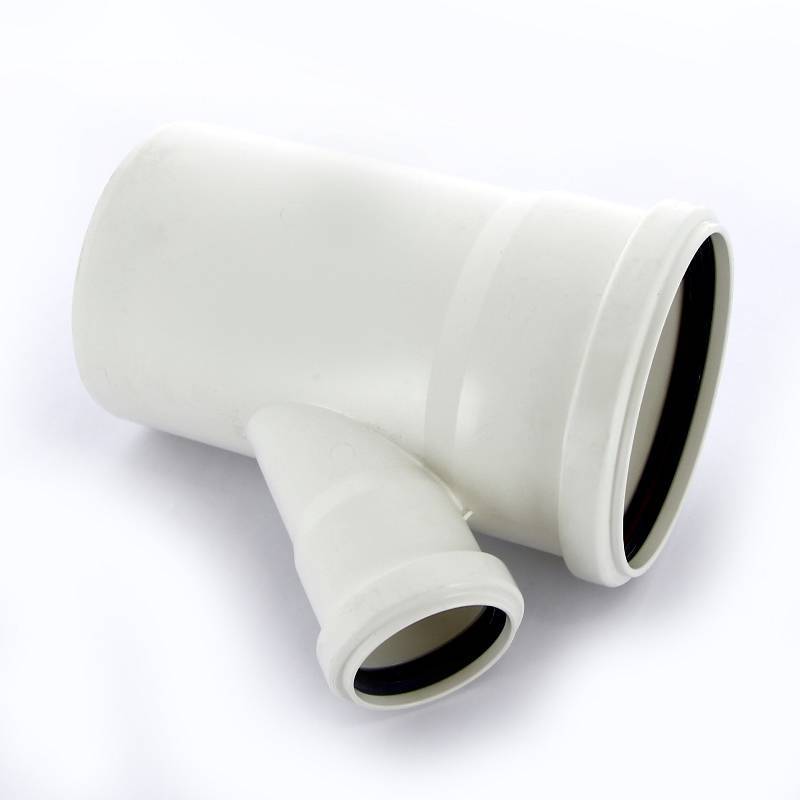 Тройник канализационный Sinikon Comfort 110x50 мм 45° 510031.K