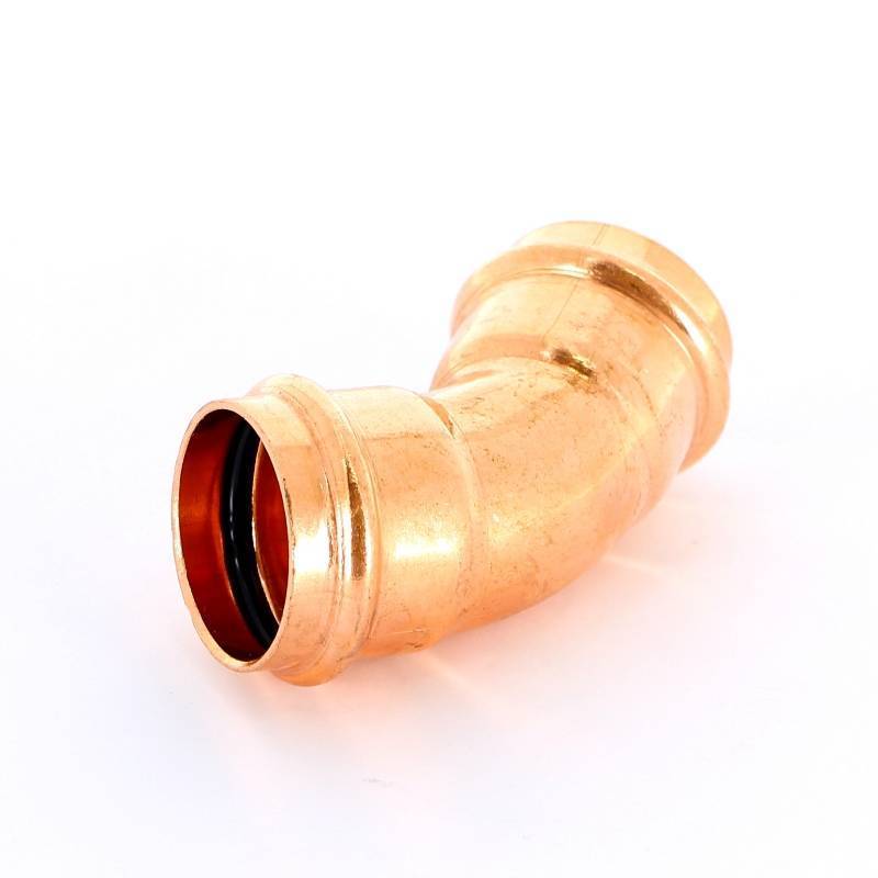 Угол 45° пресс IBP >B< Press 35 мм медь P5041 03500000