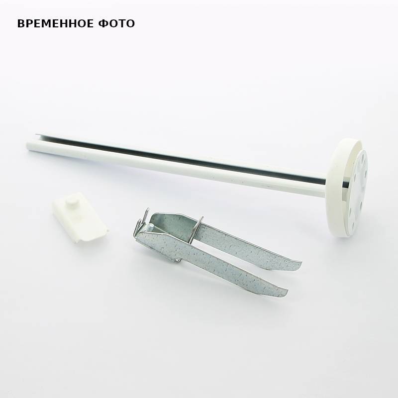 Кронштейн напольный регулируемый Uni-Fitt для панельных радиаторов RAL 7024 875S0000.7024