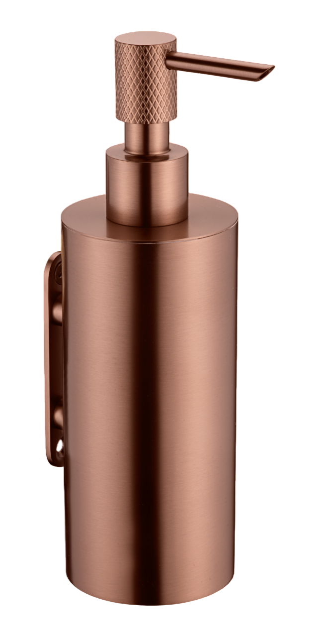 Дозатор для жидкого мыла Boheme Uno подвесной латунная колба бронза 10977-BRB