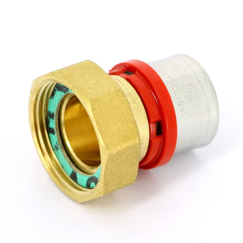 Муфта пресс с накидной гайкой Tiemme 32x1 1/4 плоское уплотнение 1650161