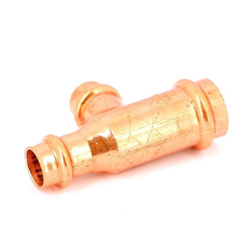 Тройник пресс IBP 22х15х15 мм медь P5130 02215015