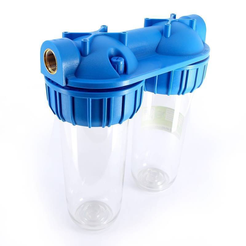 Корпус фильтра двойной Atlas Filtri DUPLEX PLUS 10 3/4 дюйма 3P SX ZA133T084